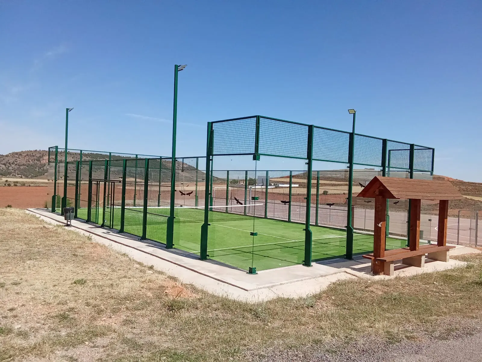 1 Pista de pádel municipal Ababuj